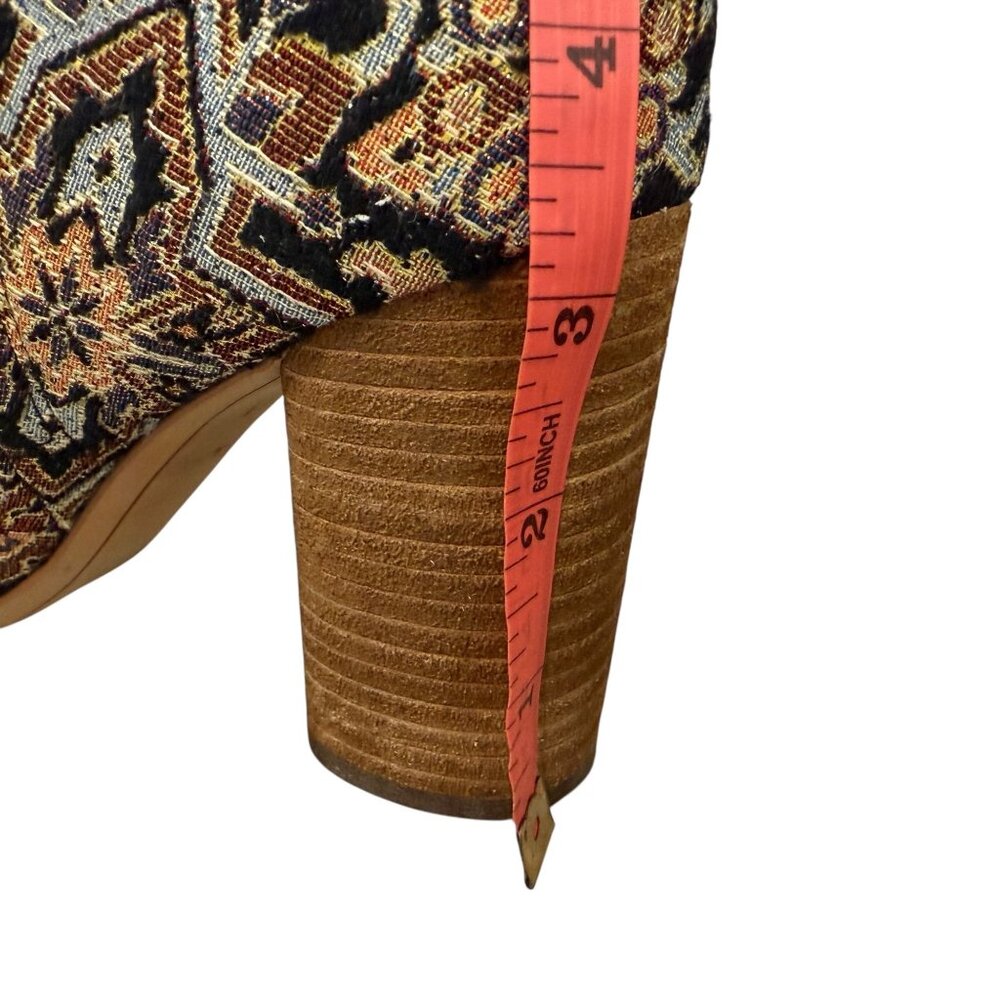 Sam Edelman for Anthropologie Corra Tapestry Ankle Boots Sz 7 - Picture 16 of 16
